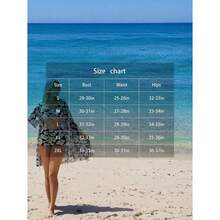 Light Pink Tankini Swimsuit For Women, Floral Print Two Piece Bathing Suit, Mesh Lace V Neck, Tummy Control Boyshorts, Cute Swimwear For Summer Vacation - 多色69 - 查看 3