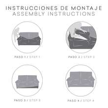 Kiva Universal And Versatile 3+2 Duo Sofa Cover, Various Colors Available – Easy To Fit Protective Sofa Cover For Backrest, Seat And Arms - 粗製濫造的尤利西斯 - 查看 7