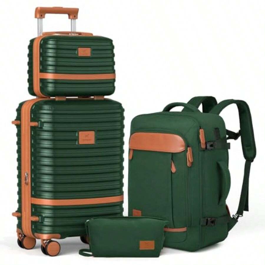 Suitcases - Green - View 1