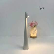 1pc Creative Minimalist Toothbrush Atmosphere Light, Wireless USB Rechargeable Desk Lamp, Suitable For Multiple Scenarios, 3-Level Brightness Adjustment - Multicolor - View 13