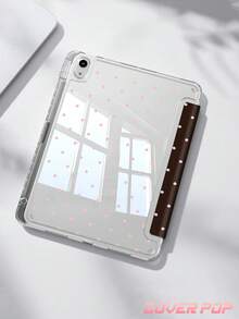 波点和极简图案平板电脑保护套，兼容 iPad 9.7/10.2/10.5/10.9/12.9/Pro 11（第十代）、Galaxy Tab S6 Lite 10.4、Kindle Paperwhite（第十二代，2024 年款）、Kindle（第十一代，2024 年款），柔软防震，智能支架/自动唤醒/睡眠功能，Y 型折叠设计，支持多角度观看。 - 彩色 - 查看 3
