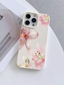 1个粉色百合花纹哑光防摔全包覆TPU手机保护壳，兼容 7/8/7 Plus/8 Plus/X/XS/XR/XS Max/11/11 Pro/11 Pro Max/12/12 Pro/12 Pro Max/12 Mini/13/13 Pro/13 Pro Max/13 Mini/14/14 Pro/14 Pro Max/14 Plus/15/15 Pro/15 Pro Max/15 Plus/16/16 Pro/16 Pro Max/16 Plus/17/17 Pro/17 Pro Max/Air - 彩色 - 查看 1