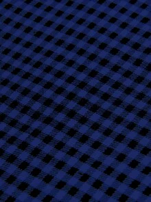 Trang phục dự tiệc Lễ hội âm nhạc Coachella | Quần ống rộng dệt jacquard cổ điển cỡ lớn năm 2026 | Quần ống rộng kẻ sọc có dây rút ở eo mùa xuân - Xanh đậm - Xem 6
