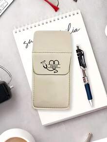 1pc Customizable Personalized Nurse Pencil Case, Custom Faux Leather Pocket Storage Bag, Doctor Gift, Nurse Gift Bag, Suitable For Nurses And Healthcare Workers, Nurse Accessories, Fit For Shirts And Lab Coats, Can Hold 5 Pens - Multicolor - View 11