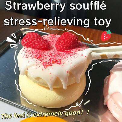 Đồ chơi bóp hình kem dâu tây và việt quất, Giảm căng thẳng, Quà tặng sinh nhật/Ngày lễ/Cặp đôi/Giáng sinh, Quà tặng tinh tế cho các cặp đôi game thủ, Đồ chơi bóp, Đồ chơi giảm áp lực/Đồ chơi giảm căng thẳng - Đồ chơi mềm dẻo - Đồ chơi giảm bồn cầu - Đồ chơi Stitch - Đồ chơi du lịch - Đồ chơi giảm bồn cầu trong lớp học - Đồ chơi mini trong phòng tắm - Bóng giảm căng thẳng văn phòng phẩm Giáng sinh, Quà sinh nhật, Quà tặng hoàn hảo, Quà Phục sinh, Quà Giáng sinh, Quà Halloween, Quà đêm Giáng sinh