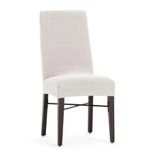 Kiva 2 Chair Covers Made Of Super Elastic Fabric, Various Colors Available – Bi-Elastic Chair Covers, Breathable And Adaptable To Multiple Models, Protection Against Daily Wear And Tear - 奶油白 - 查看 3