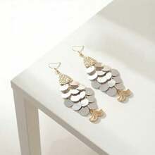 1 Pair Spring/Summer Personalized Dynamic Fish Pendant Necklace, Casual Beach Vacation Wear For Women - Multicolor - View 4
