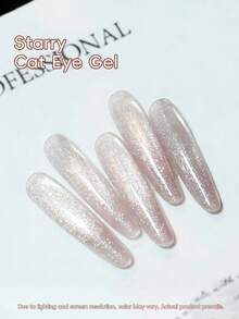 XEIJAYI 10ml 星空猫眼磁性美甲胶，猫眼效果 DIY 家用美甲胶 - 彩色 - 查看 3