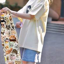 100 Pcs Lifelike Realistic Cat Stickers - Versatile Pet-Themed Embellishments For DIY Crafts & Gift Decor - 100PCS - View 9