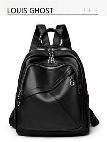 [Available In Multiple Colors . Light Luxury Quality] Stylish And Versatile Women's Backpack, The Ultimate Companion For Commuting, School, And Travel! - Multicolor - View 11