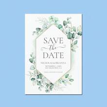 10入 A5 客製化婚禮邀請函 Save The Date 卡片 婚禮儀式紀念卡 - 多色1 - 查看 21