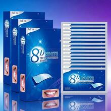 30 tiras blanqueadoras de dientes 8D, limpieza profunda, aliento fresco, sabor a menta, cuidado oral diario - 8D-30 pares/60 piezas - Ver 3