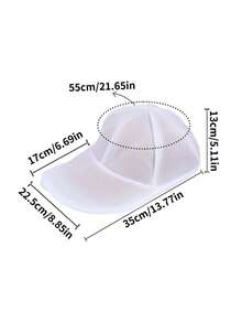 1pc Random Laundry Hat Washing Bag For Laundry, Anti-Deformation Washer Protector, Special Care For Caps, Machine Wash , Mesh Design Prevent Deformation In Washing Machine, Breathable Mesh Fabric, Suitable For Baseball Caps, Beanies - A - View 9