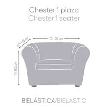 Kiva 1 Seater Bi-Elastic Sofa Cover, Super Stretch Fabric, Various Colors Available - Breathable And Adjustable Sofa Cover With Support Foams And Elastic Bands - 米色 Rk - 查看 6