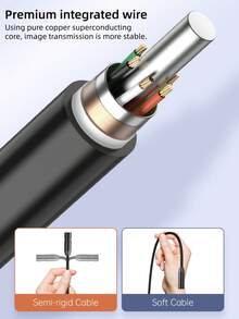 Endoscope Camera, 1080P HD Borescope, IP67 Dustproof & Water-Resistant Snake Camera With 4.3 Inch IPS LCD Screen, Semi-Rigid Flexible Cable Inspection Camera, 2000mAh Battery, For Car Maintenance, Pipe, HVAC, Home Inspection, Great Gift Tool For Men - Multicolor - View 7