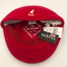 KANGOL Kangaroo Brand Baseball Cap Model 504 With Embroidered Logo Made Of Wool Fedora Hat, Fashionable And Versatile Accessory. CYQS - Coffee-colored (square Stamp) - View 19