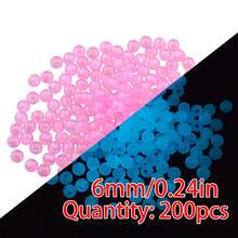 20-200颗夜光亚克力珠，DIY首饰制作材料，适用于项链、手链、耳环等手工制作 - diy亞克力夜光珠 - 查看 16