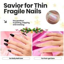 Beetles 6 Colors Glitter Nail Polish Set, Silver Pink Gold Red Brown Black Shades, Quick Air Dry, Natural Elegant Nail Lacquer, Manicure DIY Nail Art For Salon & Home, Gifts For Women - 6 Colors Stellar Sparkle - 查看 5