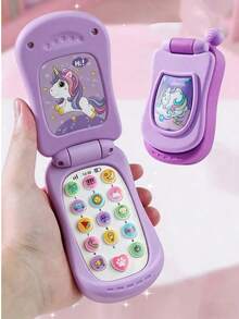 Children's Flip Phone Toy, CPC Multi-Function Early Education Toy, Built-In Nursery Rhymes And Simulated Calls, Animal Sound Sensory Development Toy, Suitable For Toddlers 12 Months And Above Boys And Girls - Add to Cart (priority Shipping) - View 15