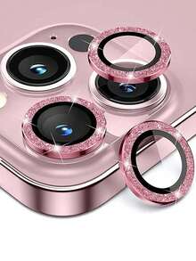 Apple Camera Lens Protector Cover, Shiny Crystal, Full Coverage Waterproof Shockproof Anti-Scratch Anti-Fingerprint - Multicolor - View 1