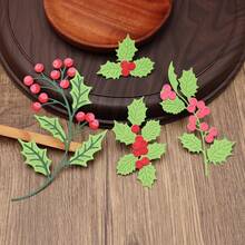Little Bear - Troqueles para hacer tarjetas, sellos de corazón y globos para hacer manualidades, álbumes de recortes, manualidades, decoraciones en relieve - N- Leaf y juegos de frutas pequeñas - Ver 2