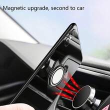 1 chiếc giá đỡ điện thoại từ tính xoay 360°, tương thích với bộ sạc không dây. - Nhiều màu - Xem 6