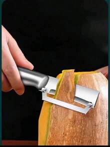 Multi-Functional Stainless Steel Peeler, Easily Peel Fruits, Winter Melon, Sugarcane, Pumpkin Without Effort - Multicolor - View 9