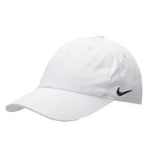 Nike 男女通用运动遮阳帽休闲户外棒球帽 IB8895-010 - 白色 - 查看 5