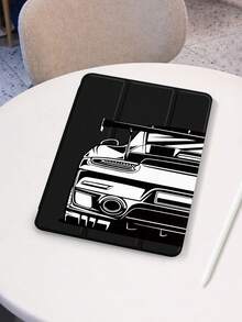 1 chiếc ốp bảo vệ in hình silhouette xe hơi, tương thích với iPad 10.2 inch 2021/2020 thế hệ thứ 10/9/8, (A16) 11 inch thế hệ thứ 11 2025, Galaxy Tab A8 10.5 inch 2022, ốp bảo vệ máy tính bảng có khe cắm bút cảm ứng, tự động bật/tắt màn hình. - Nhiều màu - Xem 5