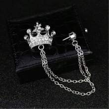 JOJELOO Trâm cài dài hình vương miện đính đá kiểu cổ điển, chống nắng, trang sức cao cấp, unisex, món quà lý tưởng cho những dịp đặc biệt. - Kiểu 1 - Xem 11