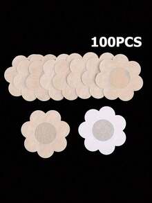40/100 Miếng Che Núm Vú Cho Nữ, Miếng Dán Ngực Tự Dính Dùng Một Lần, Miếng Dán Núm Vú Bằng Vải Không Dệt, Miếng Che Ngực Màu Be Đen Vô Hình - Nhiều màu - Xem 14