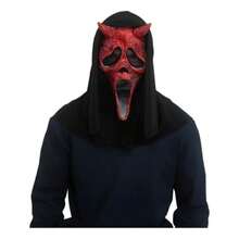 Mascara Ghostface Scream Devil Face Bling Original Fun World Scream Cara de Diablo con piedras - como en la imagen - Ver 4