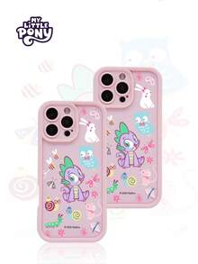 Hasbro MY LITTLE PONY 官方授权新款女士粉色手机壳，兼容安卓机型：Galaxy S25 Ultra、Galaxy S24 Plus，以及苹果机型：11系列、12系列、13系列、14系列、15系列、15 Pro Max、16 Pro、16 Pro Max。防刮、防滑、防摔。 - 粉色 - 查看 2