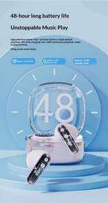 ASUS MS Bluetooth Earphones Spatial Surround Sound Noise Reduction Sports Earbuds Low Latency Gaming Earpod Long Standby with Digital Display Battery Level Original ASUS Adol MS Bluetooth Wireless Headphone - 查看 9