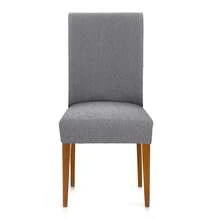 Kiva 2 Universal And Versatile Chair Covers, Various Colors Available – Easy-To-Fit Protective Chair Cover For Backrest, Seat And Arms - Grey 2 - View 3