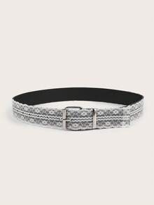 1pc Fashion Versatile Lace Belt, Women's Dress Jeans Accessory Belt, Suitable For Autumn And Halloween - Multicolor - View 3