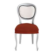 Kiva 2 Universal And Versatile Chair Covers, Various Colors Available – Easy-To-Fit Protective Chair Cover For Backrest, Seat And Arms - Rust Brown - View 3