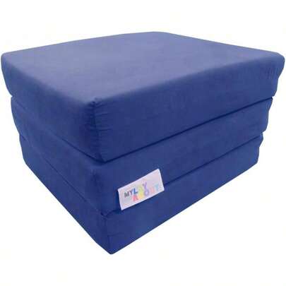 Adult Z Bed Memory Foam Fold Out/Chairbed/Mattress |   10 Colour |   Single (Pink)