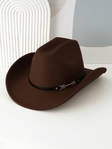 1. 西部风格软帽，波西米亚风皮革纽扣牛仔帽，这是一款时尚配饰，适合各种场合，例如返校季、日常休闲旅行、西部牛仔派对、节日庆典、万圣节派对等，也适合夏季和海滩。 - 牛仔禮帽 - 查看 22