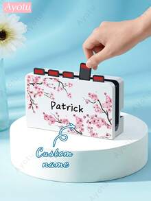 Ayotu Custom Sakura Tree Pattern Switch Console Case & Accessories Kit, Compatible With Switch / Switch OLED / Switch Lite, Including Protective Case, Storage Bag, Dock Cover, Host Dust Cover, Game Card Case More, Ideal Gift For Game Enthusiasts,Christmas, Valentine's Day, Spring & Back To School - White - View 19
