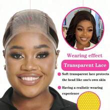 Women's Lace Wig Cap, Adjustable Non-Slip Silicone Headband, Ensures Wig Stays Firmly In Place, 4x5 Inch Transparent Lace Wig Grip - Multicolor - View 8