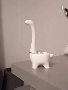 1 buah Tempat Cincin Berbentuk Dinosaurus, Elegan & Lucu, Cocok untuk Menyimpan Cincin, Dekorasi Kotak Perhiasan - MultiWarna - View 3