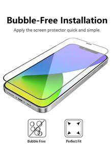 Bộ 3 miếng kính cường lực độ phân giải cao, bảo vệ màn hình tương thích với iPhone 16 Pro Max/16/16 Pro/16 Plus/14/15/14 Plus/14 Pro/14 Pro Max, 13/13 Mini/13 Pro/13 Pro Max, 12/12 Mini/12 Pro/12 Pro Max, 11/11 Pro/11 Pro Max. Quà tặng mùa xuân. - Nhiều màu - Xem 7