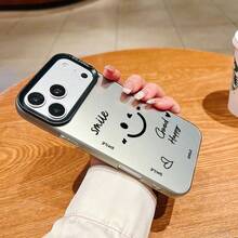 このレーザーエッチング加工された虹色の Apple 製携帯電話ケースは、特大のレンズ開口部と IMD テクノロジー、そして対照的な色のフレーム デザインを特徴としており、高い美観と実用性を兼ね備えた完璧な選択肢となっています。 スマイルデザインケース  11  17e 手机壳  17e 手机壳 家族、恋人、友人、そして子供たちへのプレゼントに最適です。  12 Pro/14 Pro Max/ 13 Mini/16 Pro Max/11 Pro Max/14 Pro/14 Plus/ 13 pro/15 Pro Max/12 Mini/14/16 Pro/13 Pro Max/15 Pro/17/16/17 Pro/13/16e/11 Pro/15 Plus/12 Pro Max/16 Plus/15/12 - ブラック - チェックする 3