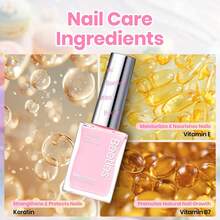 Beetles 6 Colors Macaron Mood Pastel Spring Nail Polish Set, Quick Dry, Long Lasting Manicure, Salon & DIY Home Use, Easter Nail Art Gift For Her - 6 Màu sắc Macaron Tâm trạng - Xem 7