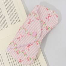 Túi đựng kính mắt hình trái tim bằng vải, túi bảo quản kính mắt có đệm, hộp đựng kính hình trái tim Niche - Nhiều màu - Xem 6