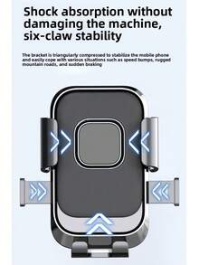 Motorcycle Phone Holder, Handlebar Phone Mount, Fits All Phone Models, Quick Release, 360° Rotation, Firm Grip, Anti-Drop, Suitable For Motorcycle And Bicycle, Optional Rearview Mirror Bracket And Handlebar Bracket, Outdoor Motorcycle Riding Accessories | Motorcycle Phone Holder - A - View 4