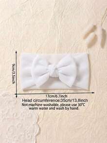 6pcs/Set Cute Butterfly Decor Soft & Skin-Friendly Baby Headbands, Versatile For Girls In Summer, Everyday & All Seasons, No Paper Card - 彩色 - 查看 2