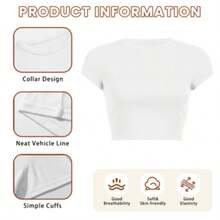 Spit Of You Crop  Fender  Hypersonic Missiles  S Eventeen Going Under  People Watching  Tshirt - White - View 3