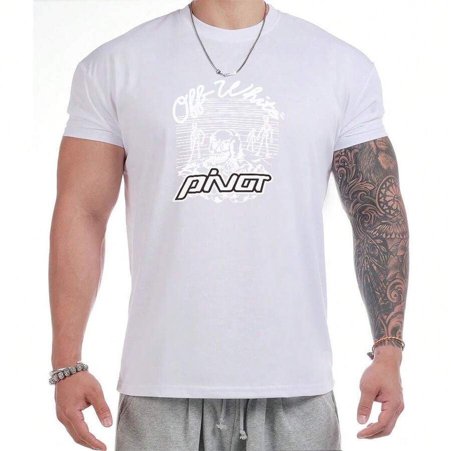 Herren T-Shirts - White - View 1